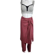 NEW Free People Movement Hot Shot Sarong Pants  Large Mauve/ Pink Bohemian  - £71.66 GBP