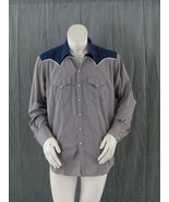 Vintage Western Shirt - Stitched Eagle by Rockmount - Men&#39;s Extra Large  - £60.27 GBP