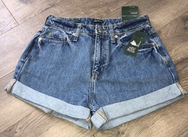 Wild Fable Blue Denim Size 2 Shorts Mom Shorts 2/26 Waist NWT “Happy” Em... - $9.42