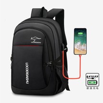 K business leisure backpack large capacity travel bag high school backpack usb charging thumb200