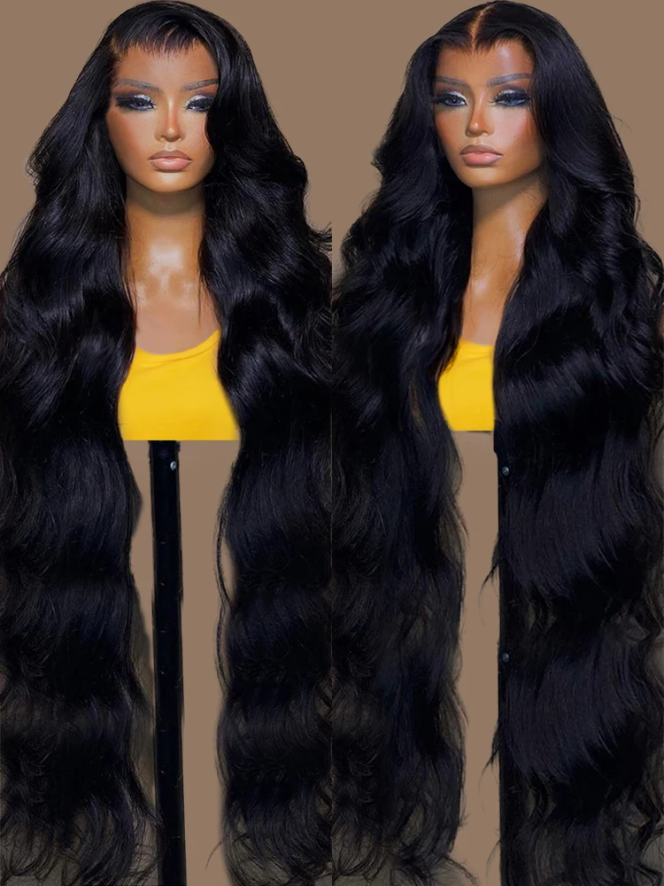 Body Wave 13x4 360 HD Lace Frontal Wigs Pre Cut 7X5 Glueless Wig Human Ha - £88.93 GBP+