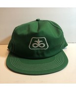 Vintage K-Products PIONEER SEED Green &amp; White Snapback Trucker Hat - $25.50 CAD