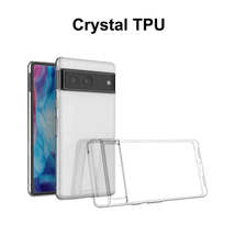 Flexible Soft Crystal Clear Phone Cover for Google Pixel 7 Pro 7A 6 6A 5A 5 XL 4 - £8.14 GBP
