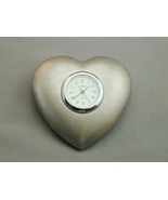 Skagen Figural Heart Desk Paperweight Clock - $29.99