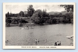 Rogue River Beach View Grants Pass Oregon OR UNP Unused Albertype Postcard G16 - £16.30 GBP
