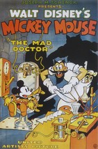The Mad Doctor - Mickey Mouse - Movie Poster Framed Picture - 11 x 14 - £25.97 GBP