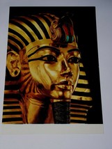 King Tut Post Card Treasures Of Tutankhamun Italy  - $14.99