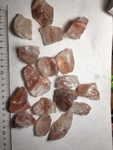 1lb Lot Rough Fire Quartz Stones - £5.59 GBP