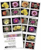 Cactus Flowers Book of 20  -  Postage Stamps Scott 5359b - $29.66