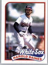 1989 Topps 585 Harold Baines  Chicago White Sox - £1.36 GBP