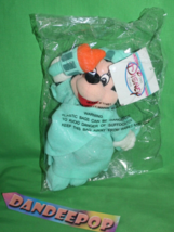 Walt Disney Store Liberty Minnie Mouse Bean Bag Stuffed Toy - £11.82 GBP