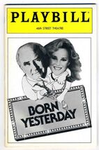 Playbill BORN YESTERDAY 1989 Ed Asner Madeline Kahn Franklin Cover - $9.90