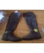 NEW!! Bongo Women&#39;s Addison Over the Knee Riding BOOTS size 6.5 Grey SHO... - $24.17 CAD
