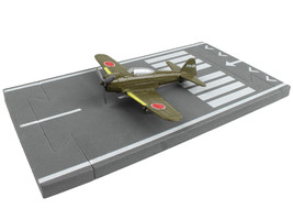 Mitsubishi A6M Zero Fighter Aircraft Green &quot;Imperial Japanese Navy Air Service&quot;  - £13.90 GBP