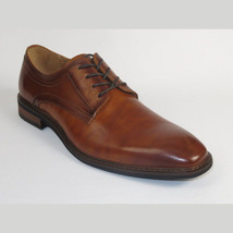 Men's Shoes Steve Madden Soft Leather upper Lace Up Nanndo Brandy image 2