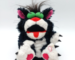 Gemmy Cuddly Critters Black Cat Animated Sings Muppets Mahna Mahna See V... - $57.56