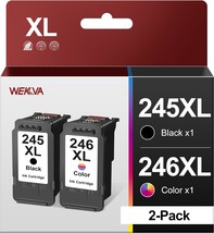 245XL 246XL Combo Pack Replacement for Canon Ink Cartridges 245 and 246 245XL 24 - £57.86 GBP