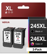 245XL 246XL Combo Pack Replacement for Canon Ink Cartridges 245 and 246 ... - £57.96 GBP