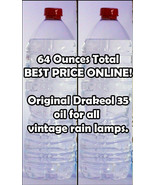 64oz Original THICK Drakeol 35 Vintage Rain Lamp Oil- Creators- THE BEST... - £26.48 GBP