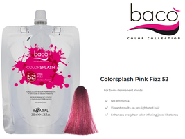 Kaaral Baco Colorsplash Pink Fizz 52, 6.76 fl oz image 3
