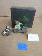 Boyds Bears Frankie D With Fido Drives Like A Dream 4020913 Resin Figurine  - £43.56 GBP