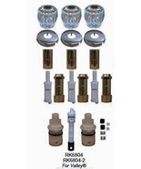 Valley 2-Handle Tub/Shower Valve Replacement Trim Kit Chrome Plated - $74.00