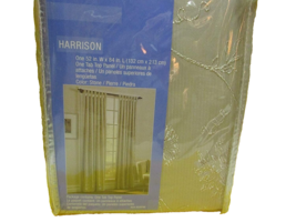 Designables Harrison One Tab Top Curtain 52&quot; W x 84&quot; L Color Stone - $39.09