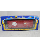 EXACTRAIL HO #EE-1009-4 ATSF #47084 PC&amp;F 6033 CU. FT. SINGLE DOOR BOX CAR - £31.18 GBP