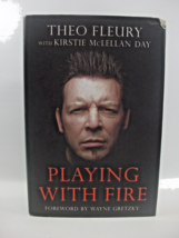 Theo Fleury Autographed Book Playing With Fire First Edition Hardcover Damaged - £23.82 GBP