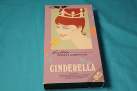 Rodgers &amp; Hammerstein&#39;s Cinderella VHS Musical 1964 Ginger Rogers Rare P... - £8.78 GBP