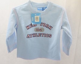 French Toast Toddler Sweatshirt Blue New York Athletics Size 24MO - £7.08 GBP