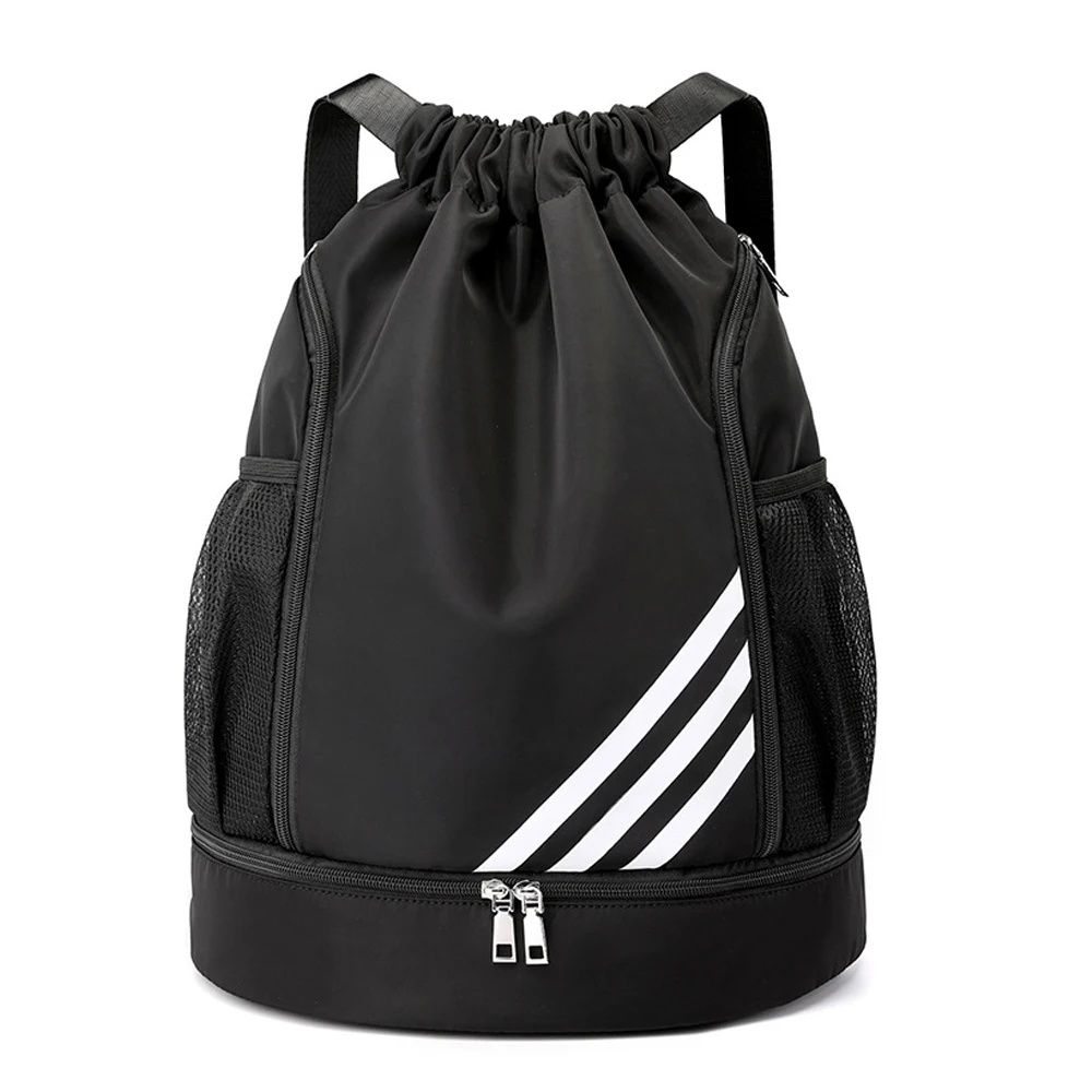 Outdoor  Balls Backpack Drawstring Bag Portable Basketball Football Organizing B - £84.78 GBP