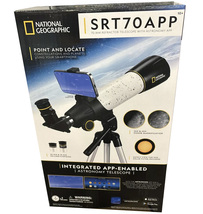 New National Geographic SRT70MM - 70mm Refractor Telescope with Panhandle Mount. - $78.00