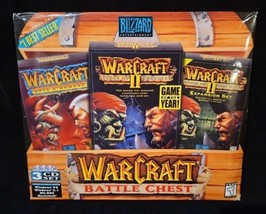 Warcraft Battlechest PC Vintage 1996 Blizzard Combo Pack Limited NEW/SEALED Rare - £279.41 GBP
