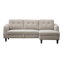 BELAGIO SOFA BED WITH CHAISE BEIGE LEFT - £1,500.36 GBP