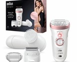 Women&#39;S Wet And Dry Facial Hair Removal With The Braun Silk-Épil 9 9-880 - $194.99