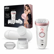 Women&#39;S Wet And Dry Facial Hair Removal With The Braun Silk-Épil 9 9-880 - £133.30 GBP