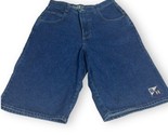 NEW Vintage BHPC Blue Jean Shorts 34 Beverly Hills Polo Club Baggy Y2K USA - £26.78 GBP