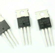 4pcs Infineon IRLB3034 MOSFET TO-220 N-Channel, 40v - $5.50
