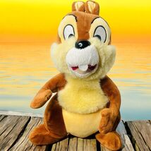 Disney Parks Chip Chipmunk Plush Brown Stuffed Animal 9" Walt Disneyland - $11.87