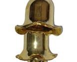 Silvestri Christmas Tree Ornament Bells Graduated String 3 Tier Gold - $15.00