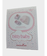 American Girl Bitty Baby Beanie and Booties Warm Cozy Delicate Sweet - $26.99 CAD