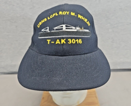 USNS LCPL Roy M. Wheat T-AK 3016 Blue Navy Ship Hat (1s6) - $14.85