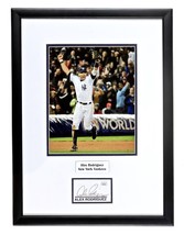 ALEX RODRIGUEZ Autographed CONTRACT SIGNATURE FRAMED N.Y. YANKEES JSA AU... - $325.00