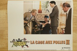 Original 1981 Lobby Card Movie Poster LA CAGE AUX FOLLES II #8 Drag Nigh... - $18.75