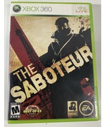 The Saboteur Video Game Microsoft Xbox 360 No Manual Pandemic EA 2009 - $14.84