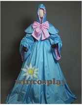 Cinderella The Fairy Godmother Cosplay Costume Girls Women Halloween Costume - £84.31 GBP