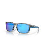 NEW* Oakley MAINLINK XL Grey ink Clear PRIZM Sapphire Blue Sunglass OO92... - $138.59