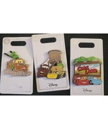 Disney Parks 3 Pin lot CARS LAND McQueen &amp; Sally, Who Backfired, Stanley... - €44,87 EUR