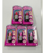 5x Mattel Mini Barbie Land Lipstick Mystery Dolls Complete Set Of The 5 ... - $14.79